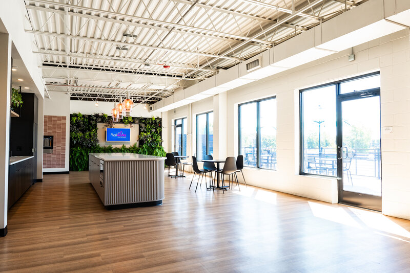 A collaboration area at The Mailworks