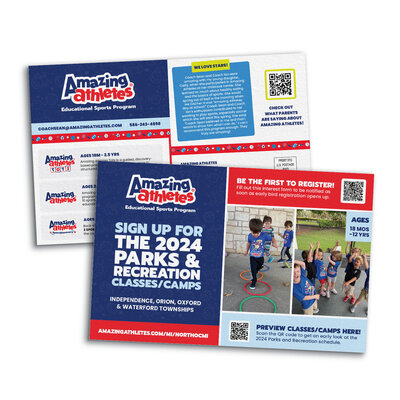 A second Youth Athletes United mail piece