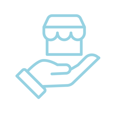 Illustration of a franchisor overseeing a national mail program